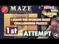 I solve the World s Most Challenging Puzzle from 1985 First Look