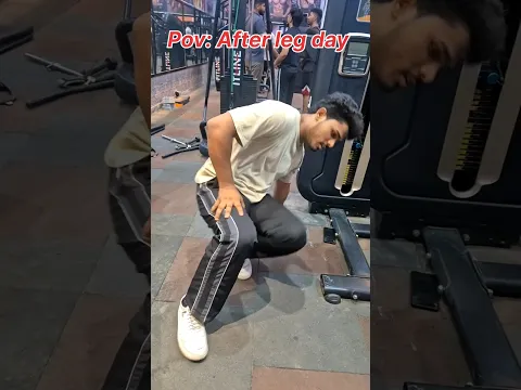 After Leg Day 💀😂 Every gym bro can relate!#Shorts #Gym #LegDay #GymComedy #Fitness #Relatable #FYP