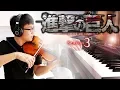 Download Lagu SLSMusic｜Season 3 OP 1 - Red Swan｜Attack on Titan｜Piano \u0026 Violin Cover