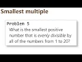 Project Euler Problem 5 analysis