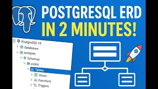 How to View PostgreSQL Tables and Create a Database ERD pgAdmin Step-by-Step
