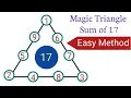 Magic Triangle Magic Triangle maths puzzles Magic Triangle Trick Magic Triangle 1-9
