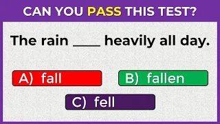 Irregular Verbs Quiz CAN YOU SCORE 25 25 Challenge 1 
