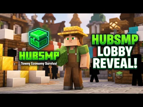 Minecraft server video for HUBsmp