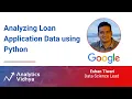 Analyzing Loan Application Data using Python DataHour by Eshan Tiwari