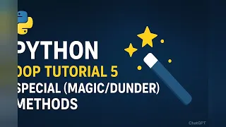 Python OOP Tutorial 5 Special Methods