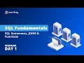 Introduction to SQL Fundamentals Full Explained Free Webinar Joins Function DAY 1 Learnbay