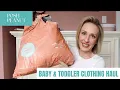 MASSIVE POSH PEANUT HAUL - BABY GIRL TODDLER BOY CLOTHING HAUL
