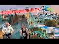 Is Quick Queue Worth It Riding Everything at Seaworld Orlando