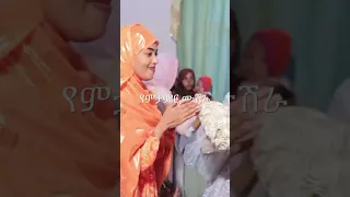 የተረጋጋች ሙሽራ Menzuma Habesha ሰርግ የሰርግ Amirhussain Neshida Wedding Ethiopia 