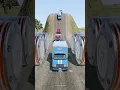 Download Lagu Cargo Trucks vs Bollards Crash #shorts