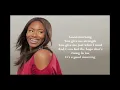 Mandisa: Good Morning - Official Lyric Video