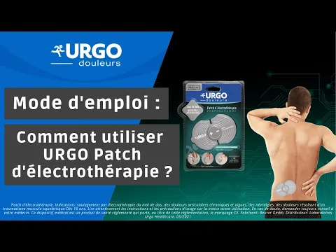 Mode d'emploi -  Comment utiliser le patch d'électrothérapie URGO ?