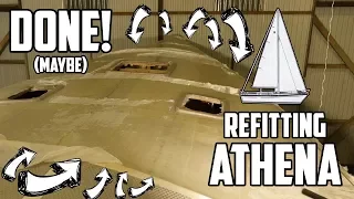 Sail Life – Sailboat deck replacement DONE (maybe) – DIY sailboat refit