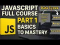 JavaScript Full Course Part 1 Data Types Explained with Examples