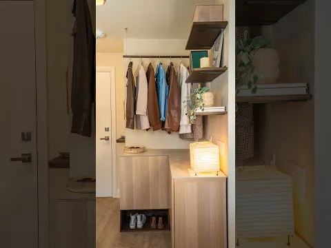 IKEA Bestå hack | maximizing storage in a small entryway