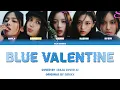 Lagu [AI COVER LYRICS COLOR + ANIMATION IMAGE] NEWJEANS 'Blue Valentine' by Nmixx