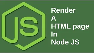 Render HTML in Node Js Java Inspires