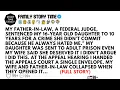 Download Lagu MY FATHER-IN-LAW, A FEDERAL JUDGE, SENTENCED MY 16-YEAR OLD DAUGHTER TO 10 YEARS FOR A CRIME SHE...