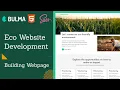 Let s build a landing page with Bulma CSS 3 - Webpage Build Free Website Tutorial