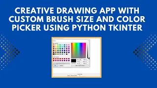 Build a Creative Drawing App with Python Tkinter Step-by-Step Guide