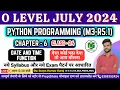 Day-24 Python Programming M1-R5 1 O Level Python Programming M1-R5 For O Level PreptShala