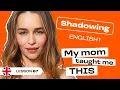 Shadowing English EMILIA CLARKE Fashion Confidence Self-Expression Lesson