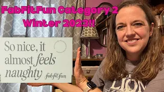 FabFitFun Winter 2023 Category 2 Full Spoilers
