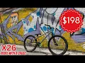 198 Mongoose Rebel X26 Dirt Jump Pump Track BMX Bike Part 1 Features and Value