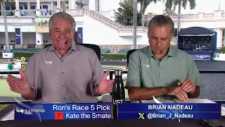 Gulfstream Park Ron Nicoletti Brian Nadeau Monday s Mandatory Rainbow 6