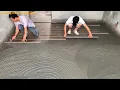 Lagu Professional Bedroom Floor Construction Workers Use Wood Imitation Ceramic Tiles With Size 60 x 90cm