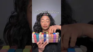 Random eyeliner colors that I NEVER would have chosen if it wasn t actually random