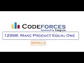 1206B Make Product Equal One Codeforces Solution Explanation In Bengla