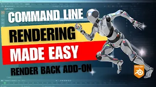Blender Command Line Rendering Addon Render Back