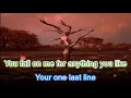 Keane This Is The Last Time karaoke lower key
