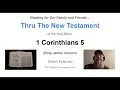 Reading - 1 Corinthians 5 KJV