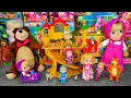 Download Lagu 90 Minutes Satisfying with Unboxing Cute Masha and The Bear Tree House Set, Masha Colourful Dolls