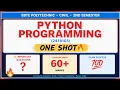 PYTHON PROGRAMMING T2418103 Most Important Questions For SBTE 2nd Semester CIVIL Dept Diploma