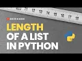 How to find the LENGTH of a Python List