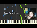 Download Lagu 【楽譜あり】Way Back Home-SHAUN(ショーン/숀)/【ピアノソロ初級】簡単　Piano Cover Eassy【ピアノ楽譜】