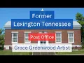 Lexington Tennessee Former Post Office Building and Mural