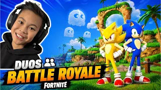 Can we Win with Two Sonics! In Duos Battle Royale Fortnite!