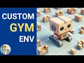 Build a Custom Gymnasium Reinforcement Learning Environment Train w Q-Learning Stable Baselines3