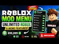 Roblox Mod Menu v2 734 916 Unlimited Robux Roblox Mod Apk Unlimited Robux ROBLOX MOD MENU