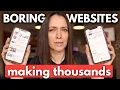 Boring Websites Making Thousands How to Copy Their Strategy with AI Vibe Coding Tutorial