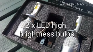 How to fit LED headlights to a VW Transporter T4