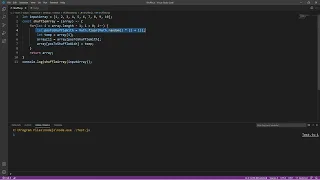 JavaScript - How to shuffle an array