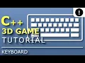 C 3D Game Tutorial 12 Creating Input System - Keyboard