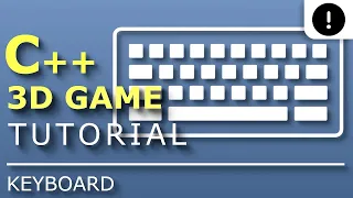 C 3D Game Tutorial 12 Creating Input System - Keyboard
