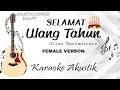 Download Lagu Selamat Ulang Tahun  - Gllen (Karaoke Akustik Versi  Cewek)